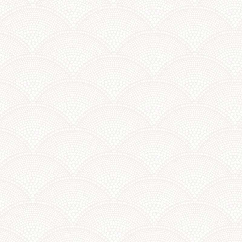 Cole & Son Feather Fan White Wallpaper 89/4015.CS.0