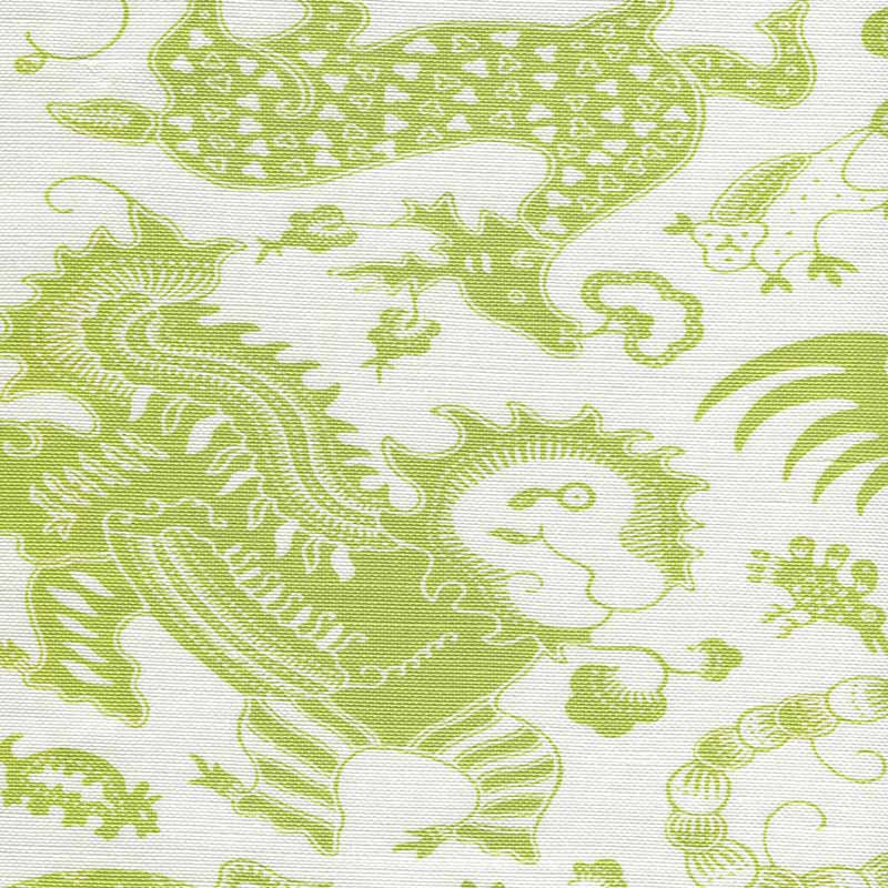 China Seas Indramayu Jungle Green Fabric 9005-06