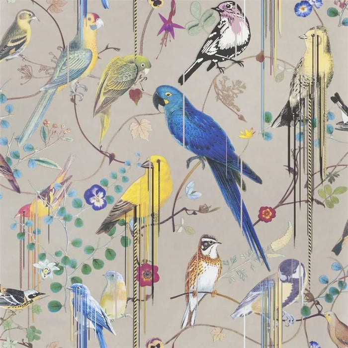 Christian Lacroix Birds Sinfonia Cuivre Wallpaper PCL7017/05