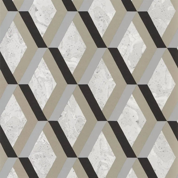 Designers Guild Jourdain Graphite Wallpaper PDG1054/05