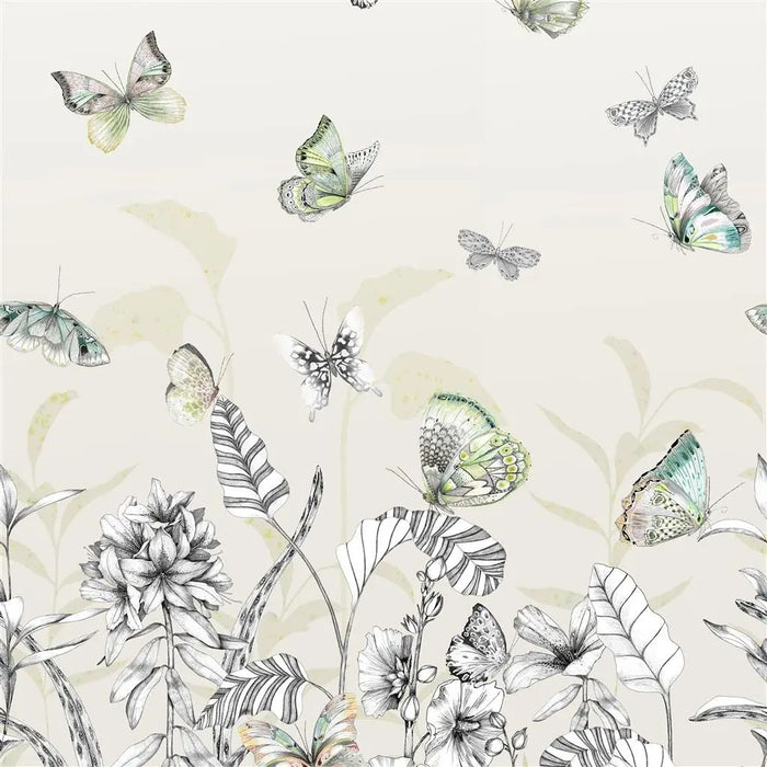 Designers Guild Papillons Birch Wallpaper PDG1058/01