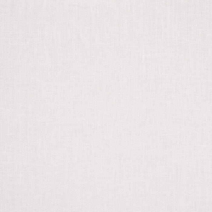 Schumacher Middleton Linen White Fabric Sample 93180