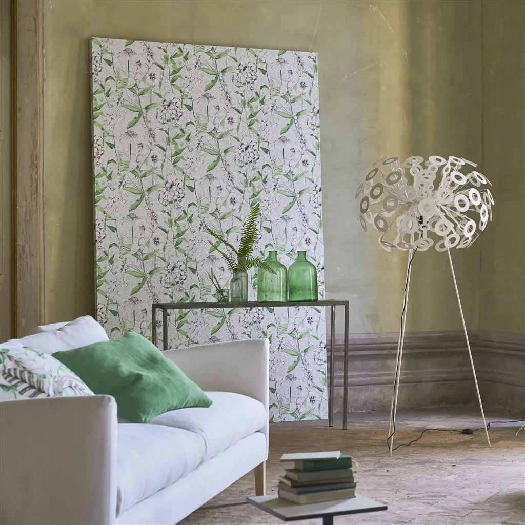 Designers Guild Emilie Emerald Wallpaper PDG1050/01