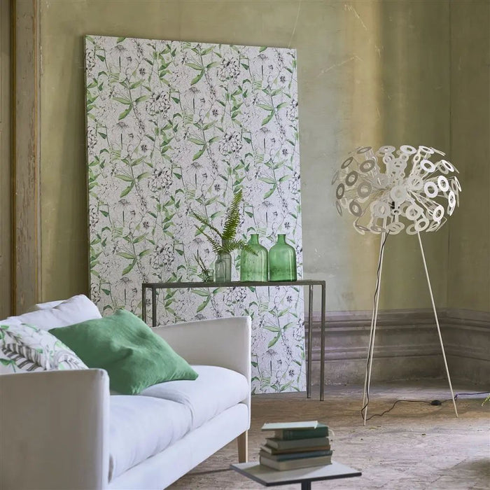 Designers Guild Emilie Aqua Wallpaper PDG1050/02