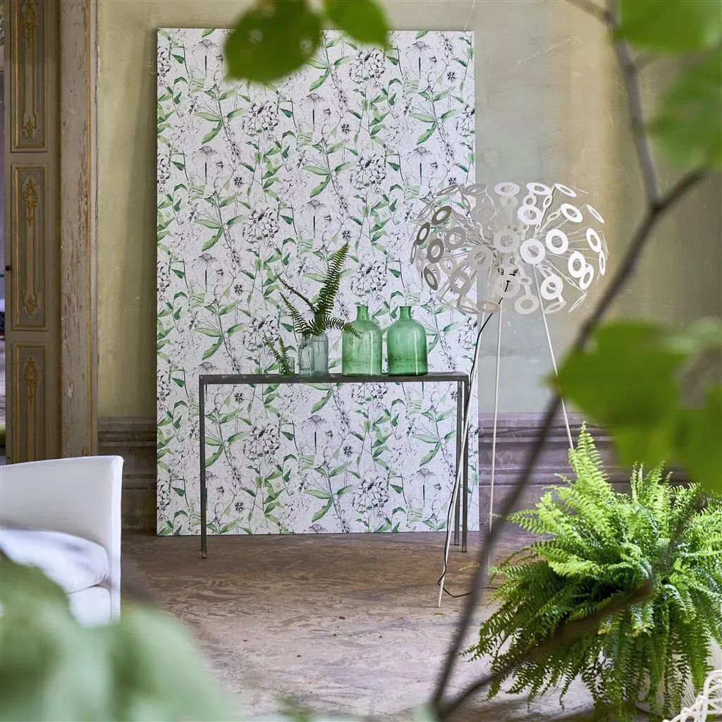 Designers Guild Emilie Emerald Wallpaper PDG1050/01