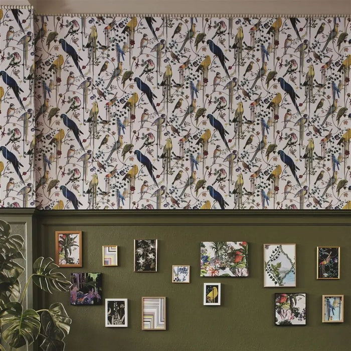 Christian Lacroix Birds Sinfonia Cuivre Wallpaper PCL7017/05