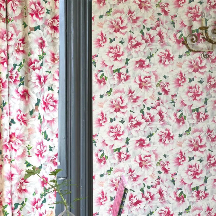 John Derian Variegated Azalea Mimosa Wallpaper PJD6004/03