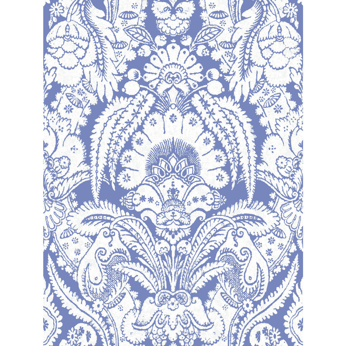 Cole & Son Chatterton Blue And White Wallpaper 94/2012.CS.0