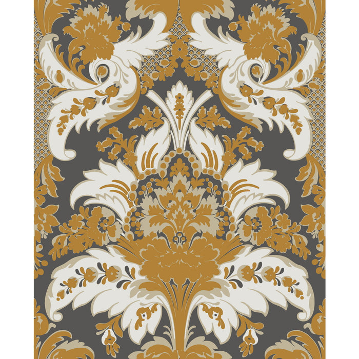 Cole & Son Aldwych Black And Gold Wallpaper 94/5027.CS.0