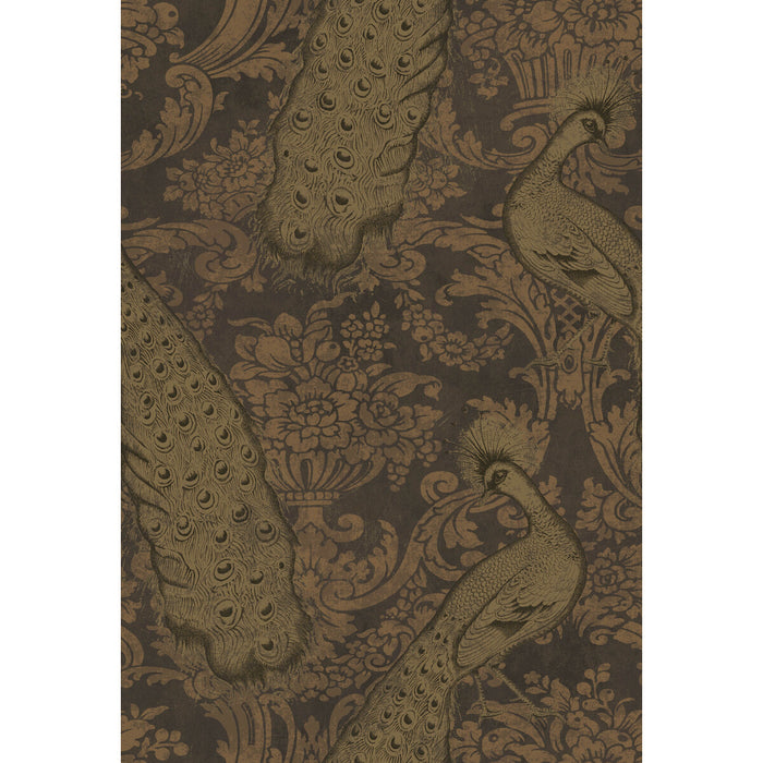 Cole & Son Byron Black And Gold Wallpaper 94/7036.CS.0