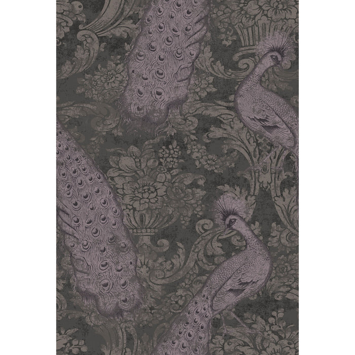 Cole & Son Byron Amythest And Charcoal Wallpaper 94/7040.CS.0