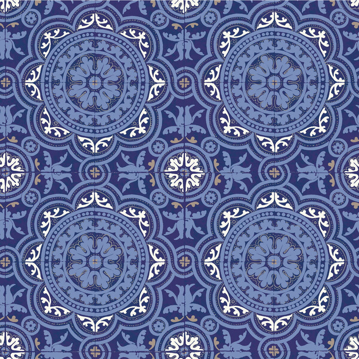 Cole & Son Piccadilly Blue Wallpaper 94/8044.CS.0