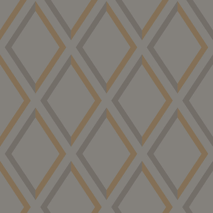 Cole & Son Pompeian Slate/Bronze Wallpaper 95/11062.CS.0