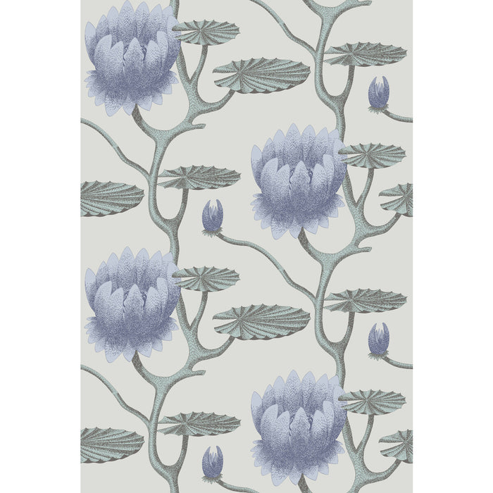 Cole & Son Summer Lily Blu/Aq/Pearl Wallpaper 95/4024.CS.0