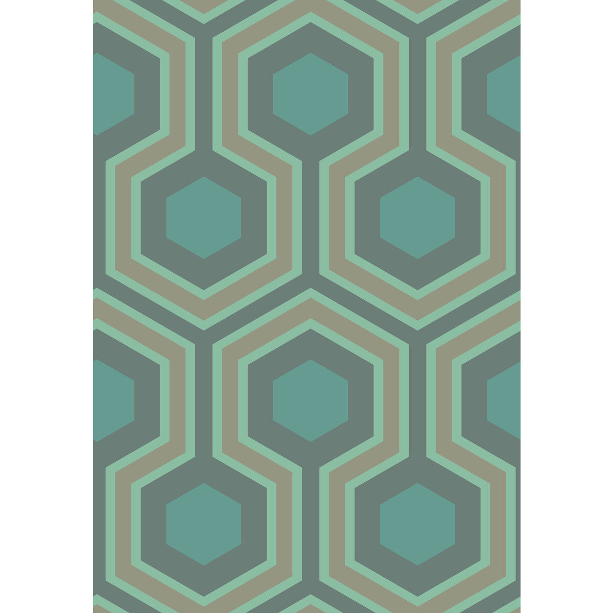 Cole & Son Hicks Grand Green Wallpaper 95/6034.CS.0