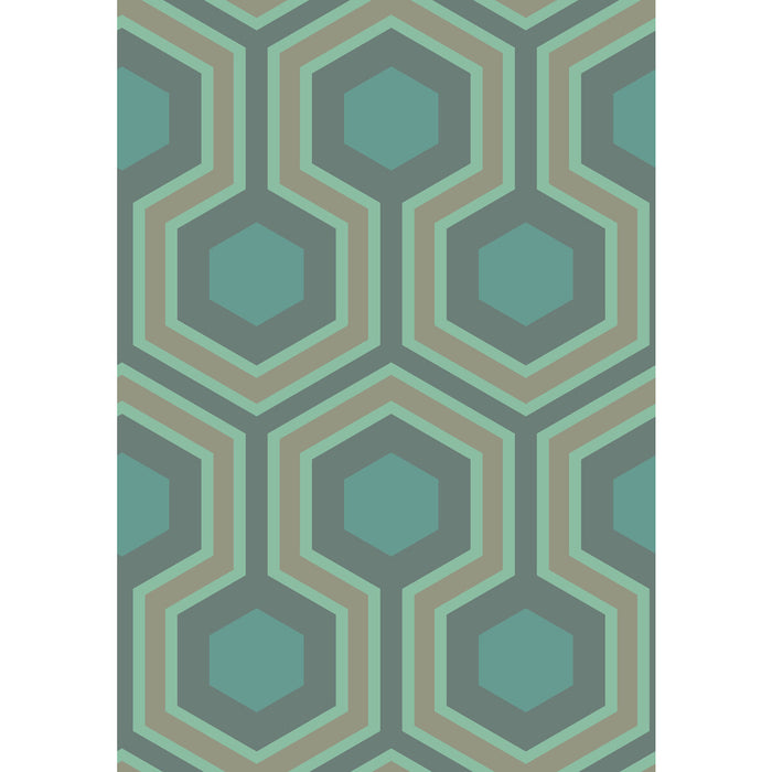 Cole & Son Hicks Grand Green Wallpaper 95/6034.CS.0