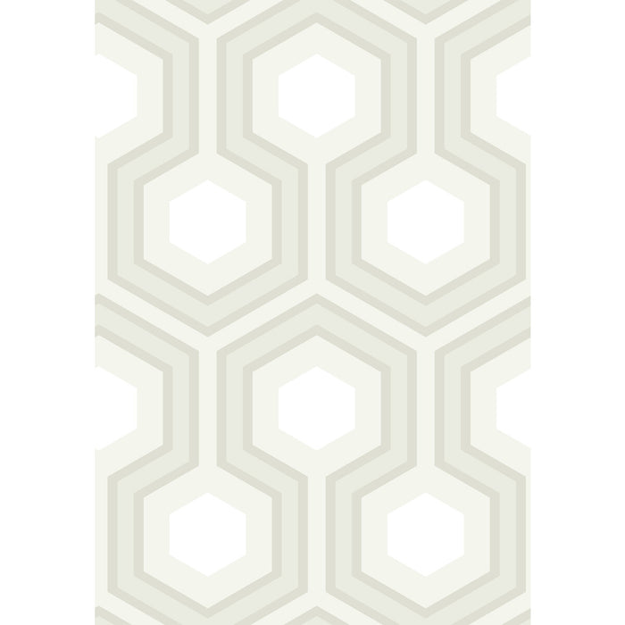 Cole & Son Hicks Grand White Wallpaper 95/6037.CS.0