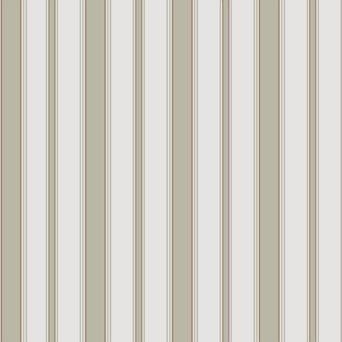 Cole & Son Cambridge Str Olive & Wht Wallpaper 96/1006.CS.0