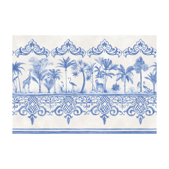 Cole & Son Rou Border Cobalt Blue Wallpaper 99/10042.CS.0