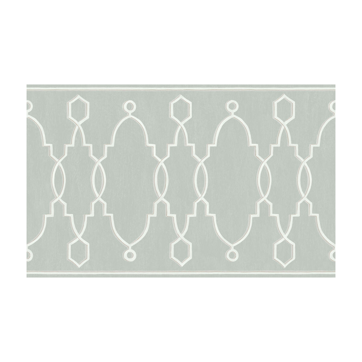 Cole & Son Parterre Border French Grey Wallpaper 99/3013.CS.0