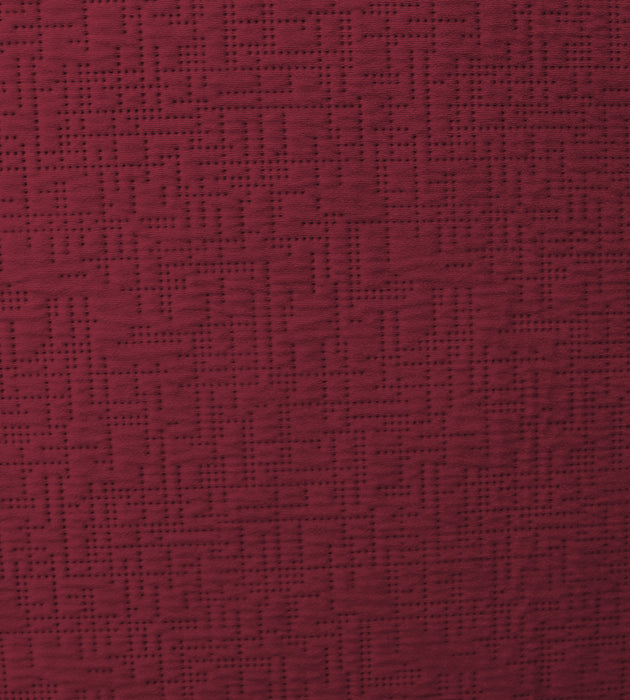 Aldeco Braille Velvet Port Ruby Fabric A9 0008BRAI