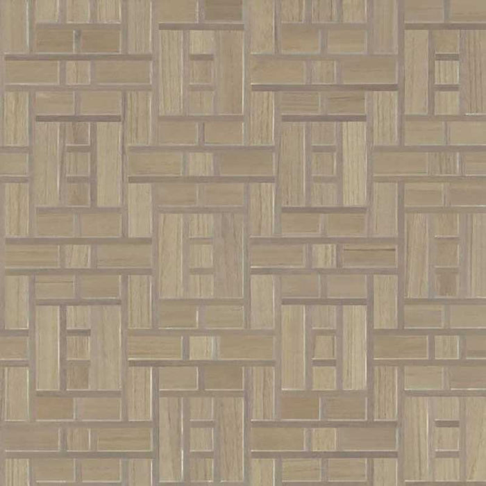 York Teahouse Panel Grey Wallpaper AF6604