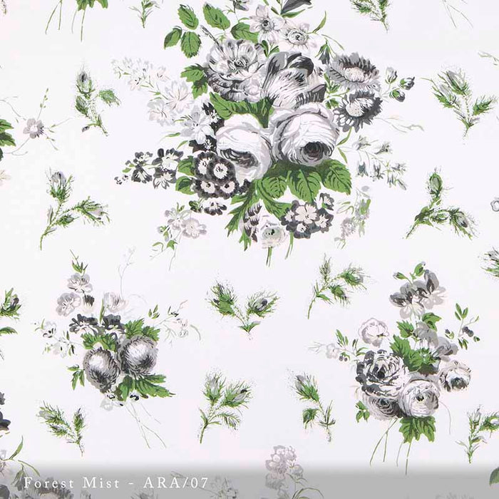 Lisa Fine Arabella Forest Mist Fabric ARA-07