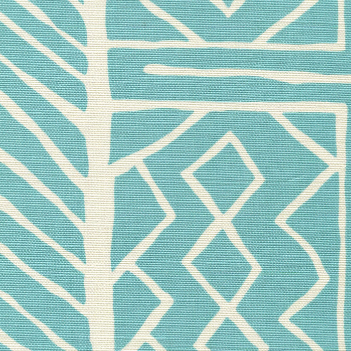 Alan Campbell Aruba II Background Turquoise Fabric AC812-04