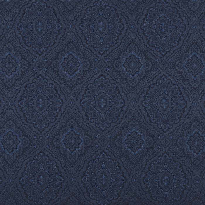 GP & J Baker Edessa Indigo Fabric BF10710.4.0