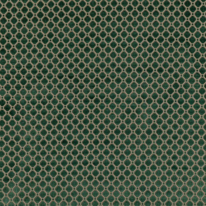 GP & J Baker Indus Velvet Emerald Fabric BF10826.785.0