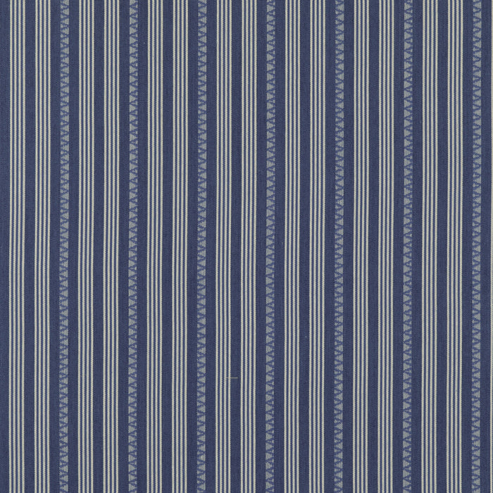 GP & J Baker Kilim Stripe Blue Fabric BF10911.1.0