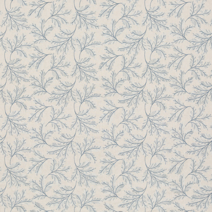 GP & J Baker Chelsea Fern Blue Fabric BF10945.660.0