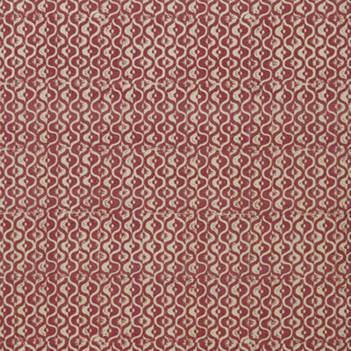 Lee Jofa Small Medallion Berry Fabric BFC-3669.717.0