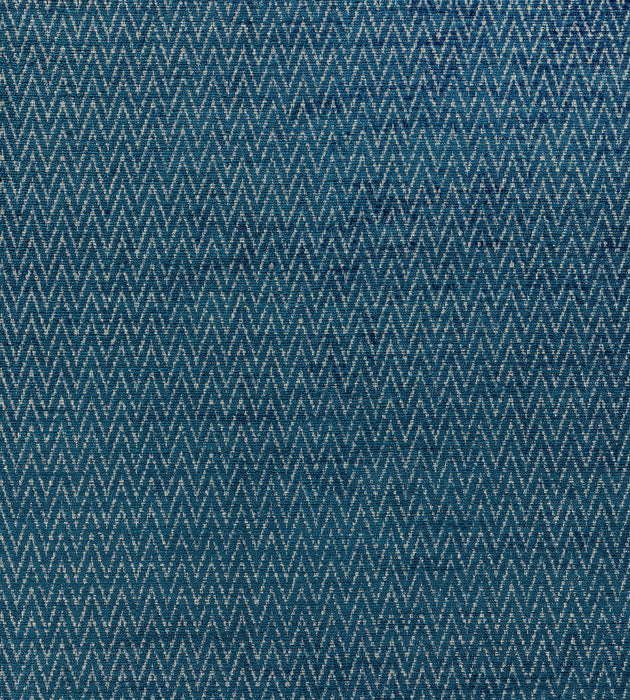 Boris Kroll Chevron Chenille Peacock Fabric BK 0005K65116