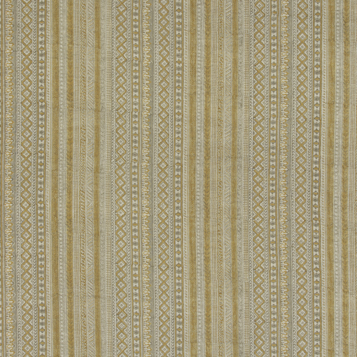 GP & J Baker Kapisi Ochre Fabric BP10703.2.0