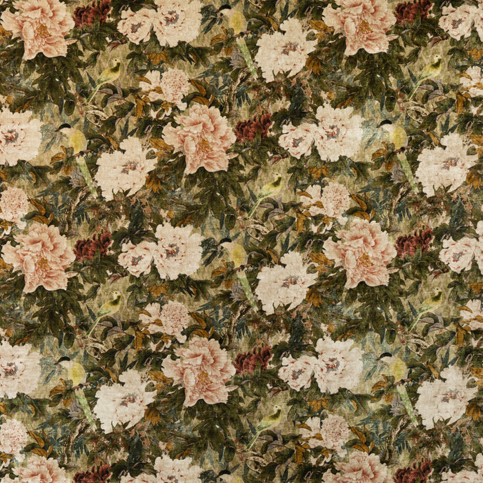 GP & J Baker Oriental Garden Mole Fabric BP10817.1.0