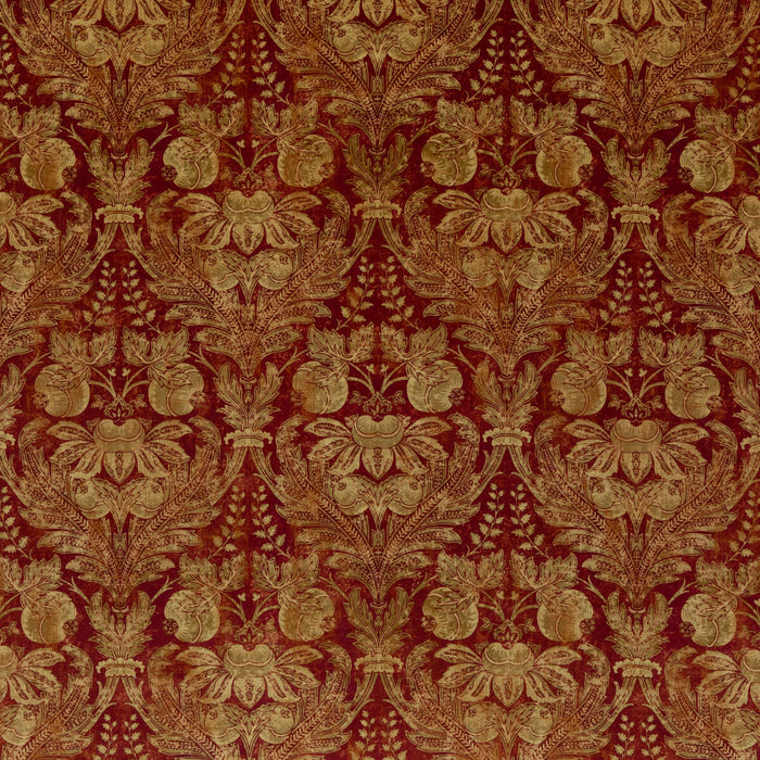 GP & J Baker Lapura Velvet Indian Red Fabric BP10829.2.0