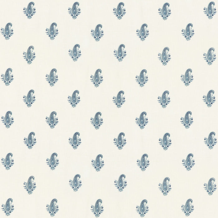 GP & J Baker Pimlico Indigo Fabric BP10934.1.0