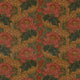 GP & J Baker Brantwood Velvet Rose/Green Fabric BP10970.1.0