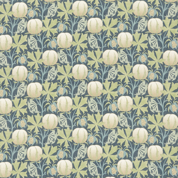 GP & J Baker Pumpkins Cotton Green/Blue Fabric BP10973.2.0