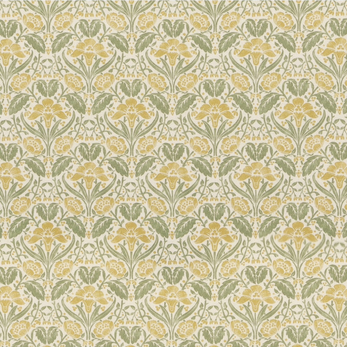 GP & J Baker Iris Meadow Yellow/Green Fabric BP10979.2.0