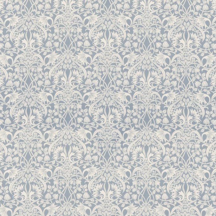 GP & J Baker Fritillerie Blue Fabric BP10980.1.0