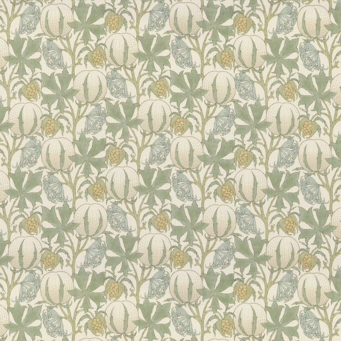 GP & J Baker Pumpkins Aqua Fabric BP10981.2.0