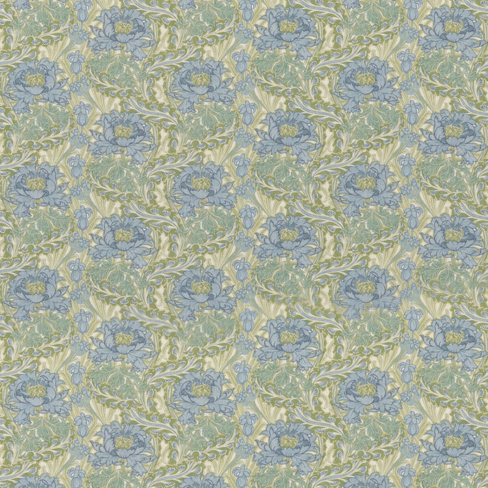 GP & J Baker Little Brantwood Blue/Green Fabric BP10983.1.0