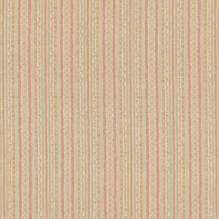 GP & J Baker Compton Red/Ochre Fabric BP11005.3.0