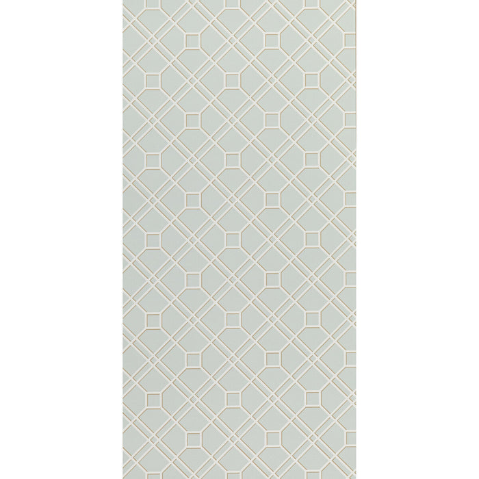 GP & J Baker Langdale Trellis Soft Aqua Wallpaper BW45071.11.0