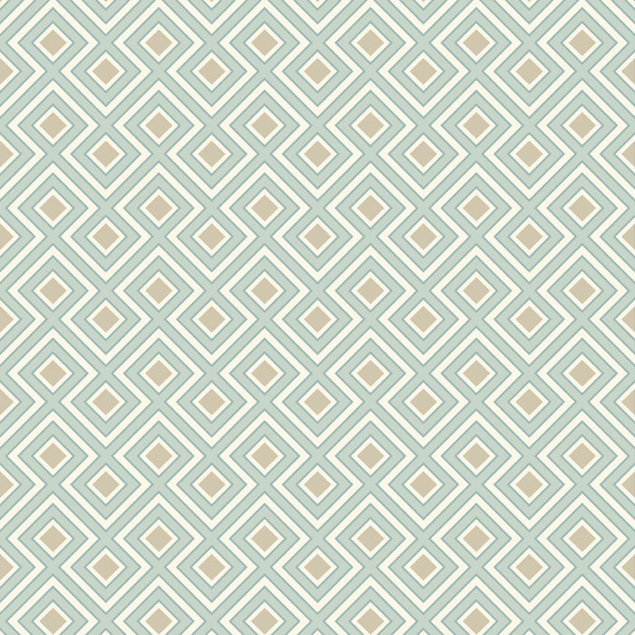 GP & J Baker La Fiorentina Small Aqua Wallpaper BW45098.4.0