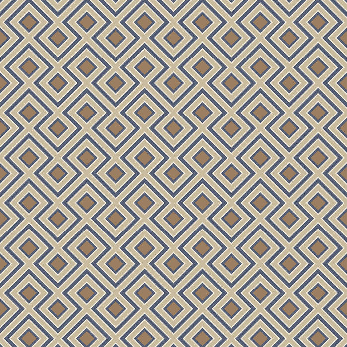 GP & J Baker La Fiorentina Small Indigo Wallpaper BW45098.5.0