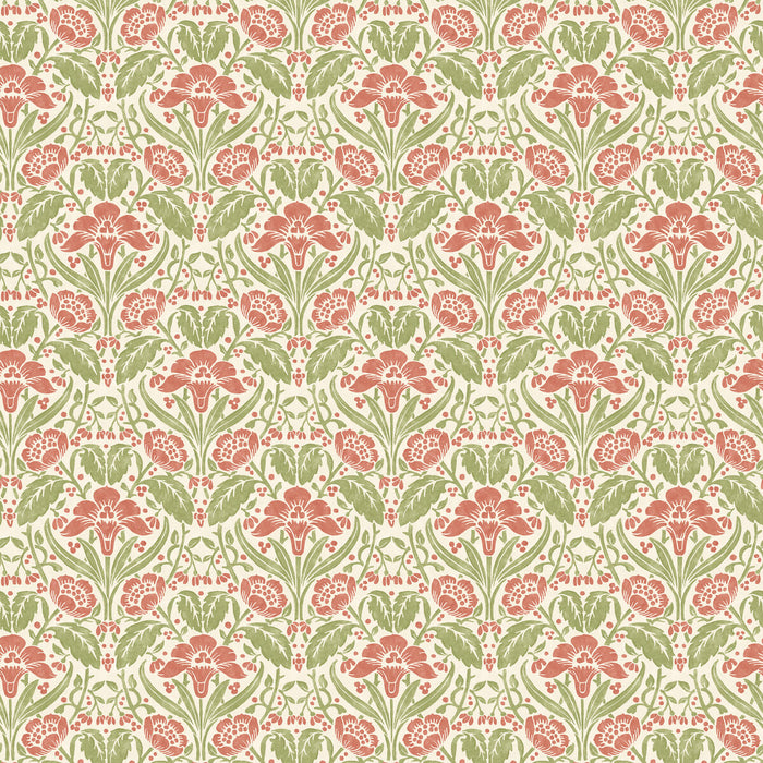 GP & J Baker Iris Meadow Pink/Green Wallpaper BW45101.1.0