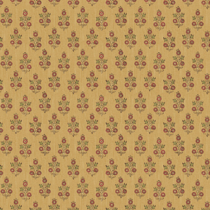 GP & J Baker Poppy Sprig Ochre Wallpaper BW45117.7.0